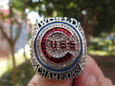 chicago cubs 2016 world series ring replica